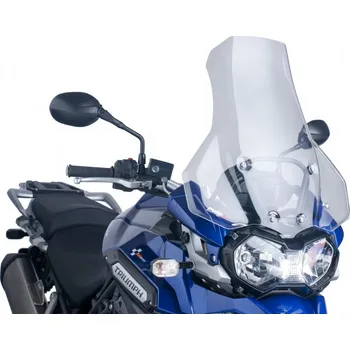 Motodíl Triumph Tiger Explorer 1200 12-15 Plexi Puig 6000H (kouřové,565 x 510 mm = +10cm)