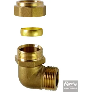 Fitinka Kolena na vstup kolektoru Cu22 x 3/4“ M (Šroubení a fitinky)