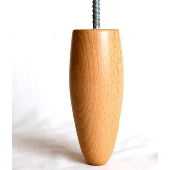 Dřevěné soustružené nohy pod nábytek č.6 průměr 57x140
