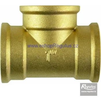Fitinka T-kus 3/4'' FFF, mosaz (3×vnitřní) (T-kus s vnitřními závity)