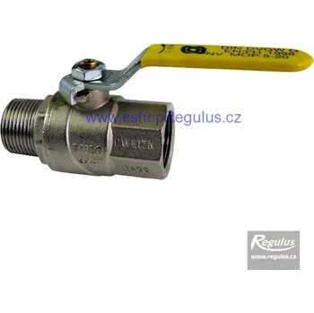 Ventil Kulové kohouty plynové přímé, typ 745/FE, 3/4'' vnější × 3/4'' vnitřní (Kulové kohouty plynové)