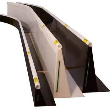 Florbal UC Florbalové mantinely 40x20 m Varianta: Černá bez přepravních vozíků