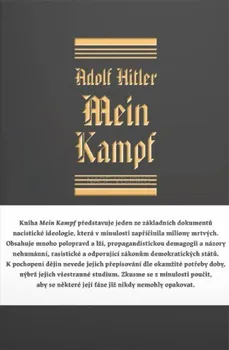 kniha Mein Kampf - Adolf Hitler [CS] (2016, pevná)