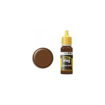 Modelářská barva CLAY BROWN 17ml akryl