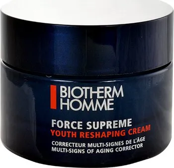 Pleťový krém Biotherm Homme Force Supreme Youth Reshaping Cream remodelační krém pro muže 50 ml