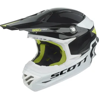 Helma na motorku Scott 350 Pro Race černo-zelená