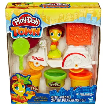 modelína a plastelína Hasbro Play-Doh Town Poslíček s pizzou