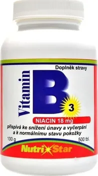 NUTRISTAR Niacin vitamín B3 18 mg