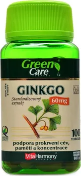 Přípravek na podporu paměti a spánku Vitaharmony Ginkgo 60 mg