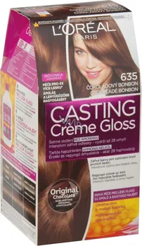 barva na vlasy L'Oréal Paris Casting Crème Gloss 635 čokoládový bonbon