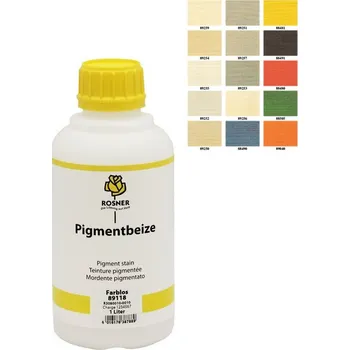 Mořidlo Rosner Pigmentbeize mořidlo 1L (pro listnaté i jehličnaté dřeviny) barevní odstín PIGMENTBEIZE: 89259