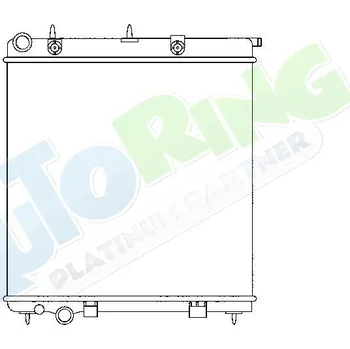 Chladič motoru Chladič vody CITROEN C3 Pluriel 08.03-06.10 LP.0000.1636.86-183199 - DOPRAVA ZDARMA
