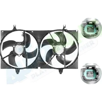 Ventilátor topení a klimatizace Ventilátor s krytem / úchytem - sahara NISSAN Almera (N16) 02.00-2003 LP.0000.2514.35-251882 - DOPRAVA ZDARMA