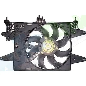 Ventilátor topení a klimatizace Ventilátor s krytem / úchytem - sahara FIAT Doblo (119,223) 2006-2010 LP.0000.2526.38-252639 - DOPRAVA ZDARMA