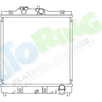Chladič motoru Chladič vody HONDA Civic LB (MAxx,MB1) 1995-1997 LP.0000.1690.49-172484 - DOPRAVA ZDARMA