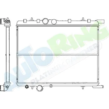 Chladič motoru Chladič vody CITROEN Berlingo (Gxx) 10.02-01.08 LP.0000.1642.54-176369 - DOPRAVA ZDARMA