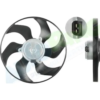 Ventilátor topení a klimatizace Ventilátor bez krytu / úchytu RENAULT Clio 3 (R0,1) 08.05-04.09 LP.0000.2522.55-255840 - DOPRAVA ZDARMA