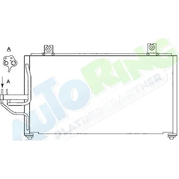 Výparník klimatizace Chladič klimatizace KIA Shuma (FB) 09.97-09.01 LP.0000.1472.27-152105 - DOPRAVA ZDARMA