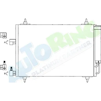 Výparník klimatizace Chladič klimatizace CITROEN C5 (DC,DE) 2001-08.04 LP.0000.1457.34-151363 - DOPRAVA ZDARMA