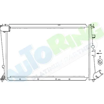 Chladič motoru Chladič vody CITROEN Xantia (X1,X2) i Kombi 1993-2002 LP.0000.1636.11-183314 - DOPRAVA ZDARMA
