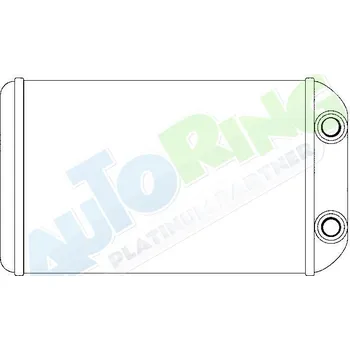 Výměník tepla Radiátor topení TOYOTA Corolla (E11) 2000-2002 LP.0000.1978.39-208456 - DOPRAVA ZDARMA