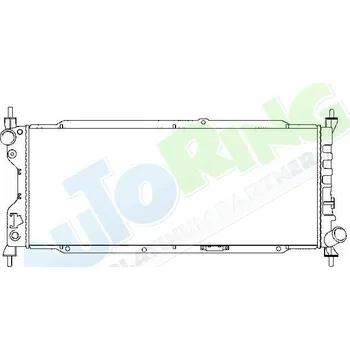 Chladič motoru Chladič vody OPEL Corsa i Combo B 1993-09.01 LP.0000.1619.63-171148 - DOPRAVA ZDARMA