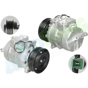Kompresor klimatizace Kompresor klimatizace VOLKSWAGEN Passat (B5,3B) 08.96-10.00 LP.0000.2446.25-250360 - DOPRAVA ZDARMA