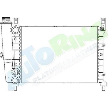 Chladič motoru Chladič vody FIAT Uno (146A,E) 1983-05.02 LP.0000.1640.81-174831 - DOPRAVA ZDARMA
