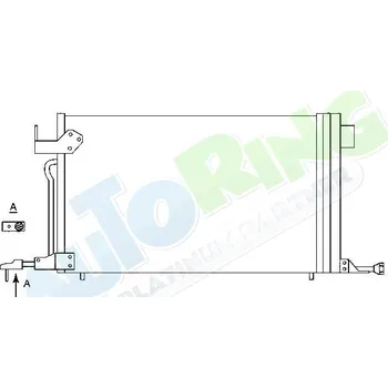 Výparník klimatizace Chladič klimatizace CITROEN Xsara (N0,N1,N2) 1997-08.00 LP.0000.1455.75-151132 - DOPRAVA ZDARMA