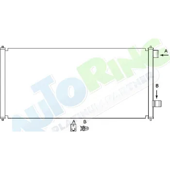 Výparník klimatizace Chladič klimatizace FORD Transit Connect 2003-08.06 LP.0000.1480.69-148071 - DOPRAVA ZDARMA