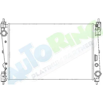 Chladič motoru Chladič vody ALFA ROMEO Mito (955) od 2008 LP.0000.1618.47-162078 - DOPRAVA ZDARMA