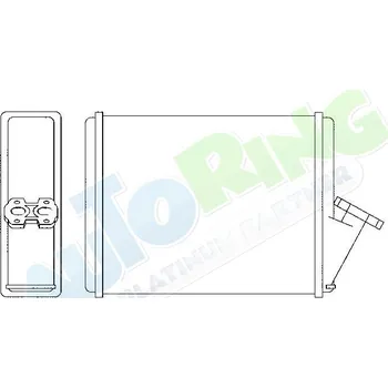 Výměník tepla Radiátor topení CITROEN C15 i Visa (VD) 1981-2000 LP.0000.2029.62-202972 - DOPRAVA ZDARMA