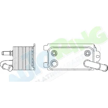 Chladič motoru Chladič oleje VOLVO S60,V60 (Y20) 03.10-04.13 LP.0000.2194.99-222459 - DOPRAVA ZDARMA