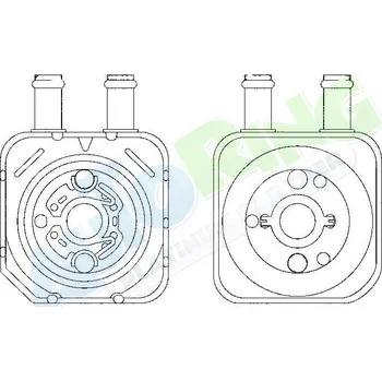 Chladič motoru Chladič oleje AUDI A4 (B5) 1999-2001 LP.0000.2189.41-222748 - DOPRAVA ZDARMA