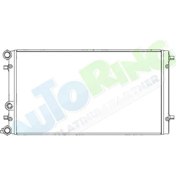 Chladič motoru Chladič vody VOLKSWAGEN Beetle (1C,9C,1Y) 05.05-04.10 LP.0000.1617.59-190476 - DOPRAVA ZDARMA