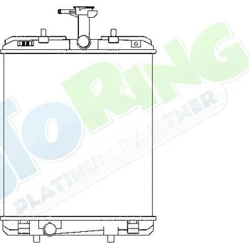 Chladič motoru Chladič vody TOYOTA Aygo (AB1) 08.05-04.12 LP.0000.1682.74-189422 - DOPRAVA ZDARMA