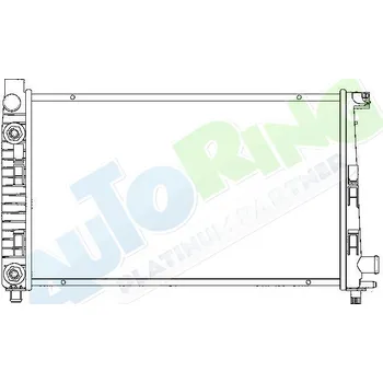 Chladič motoru Chladič vody MERCEDES Vaneo (W414) 2002-06.05 LP.0000.1628.95-178235 - DOPRAVA ZDARMA