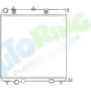 Chladič motoru Chladič vody CITROEN C3 (FC) 06.05-2011 LP.0000.1629.52-183165 - DOPRAVA ZDARMA