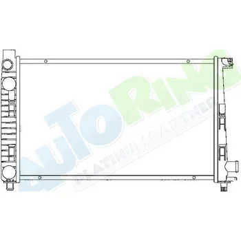 Chladič motoru Chladič vody MERCEDES A Class (W168) 08.97-07.04 LP.0000.1618.27-178564 - DOPRAVA ZDARMA