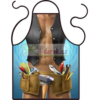 Žertovný předmět Kuchařská zástěra - Sexy montér