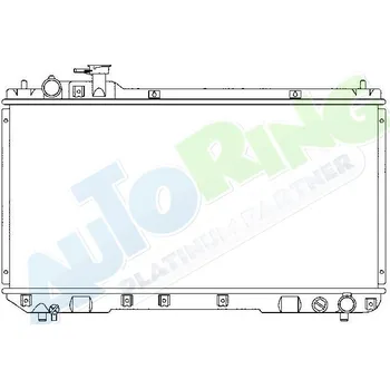 Chladič motoru Chladič vody TOYOTA RAV4 (SXA,XA10) 1994-05.00 LP.0000.1794.57-189637 - DOPRAVA ZDARMA