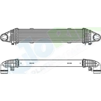 Chladič motoru Chladič vzduchu - intercooler MERCEDES E Class Coupé i Cabrio (C207) 04.09-2013 LP.0000.1947.57-194781 - DOPRAVA ZDARMA