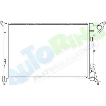 Chladič motoru Chladič vody MINI One i Cooper (R50,52,53) 05.01-06.07 LP.0000.1641.10-185534 - DOPRAVA ZDARMA