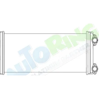 Výměník tepla Radiátor topení VOLVO FL4,FL6,FL10,FL12 1985-1991 LP.0000.2043.48-206698 - DOPRAVA ZDARMA