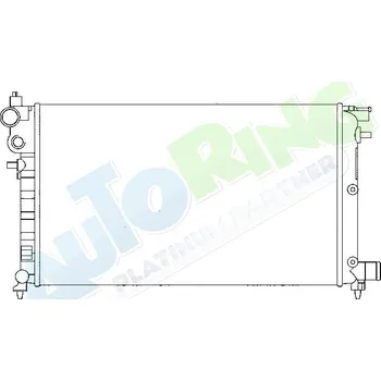 Chladič motoru Chladič vody CITROEN Saxo (S0,S1) 10.99-2004 LP.0000.1626.19-180425 - DOPRAVA ZDARMA