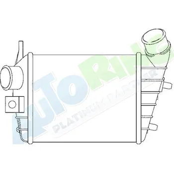Chladič motoru Chladič vzduchu - intercooler ALFA ROMEO 156 (932) 1998-09.03 LP.0000.1926.93-193872 - DOPRAVA ZDARMA