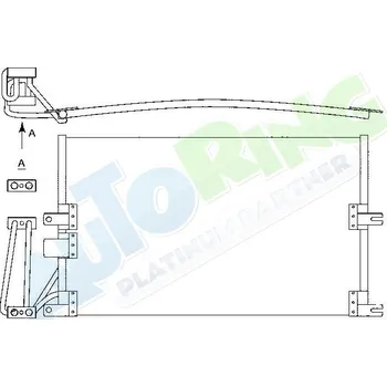 Výparník klimatizace Chladič klimatizace OPEL Vectra B 1995-1999 LP.0000.1455.48-150318 - DOPRAVA ZDARMA