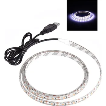 LED páska Lighting LED pásek DC5V USB 1 m/60diod 5W IP20 čistá bílá (LED pásek 1 metr s USB)