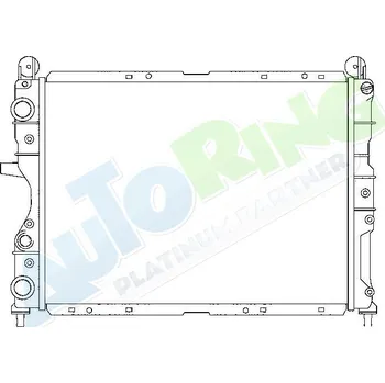 Chladič motoru Chladič vody ALFA ROMEO 155 (167) 1992-1998 LP.0000.1641.28-174337 - DOPRAVA ZDARMA