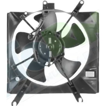 Ventilátor topení a klimatizace Ventilátor s krytem / úchytem - sahara KIA Rio (DC) 2003-2005 LP.0000.2512.65-259824 - DOPRAVA ZDARMA